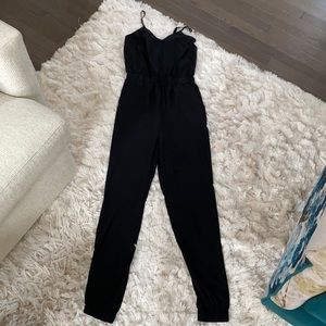 Black jumpsuit